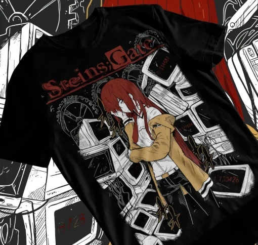 Steins;Gate T-Shirt  – Premium Anime Tee