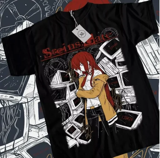 Steins;Gate T-Shirt  – Premium Anime Tee