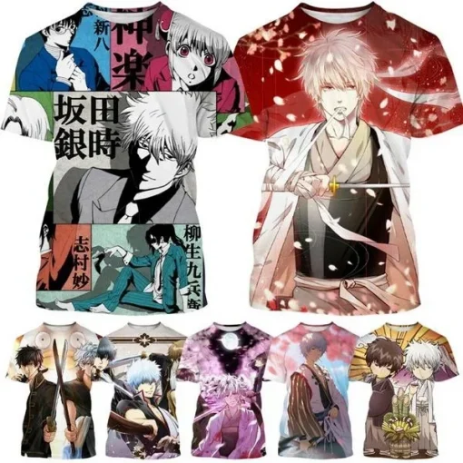 GINTAMA T-Shirt  – Premium Anime Tee