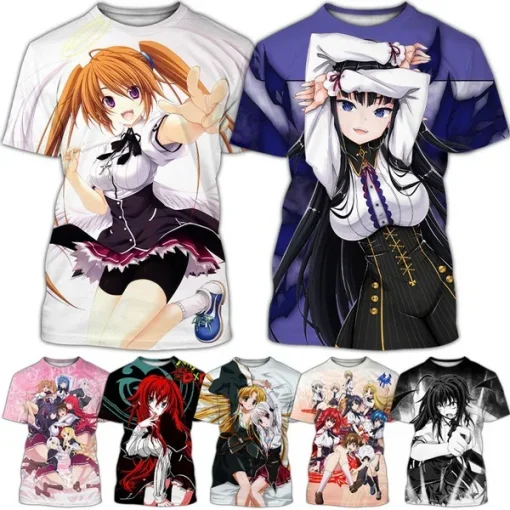 High School of DXD T-Shirt  – Premium Anime Tee