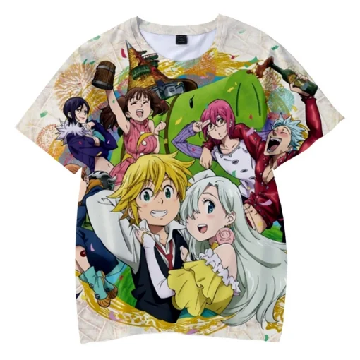 The Seven Deadly Sins T-Shirt  – Premium Anime Tee