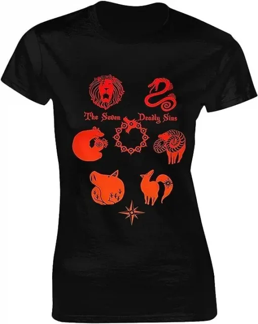 The Seven Deadly Sins T-Shirt  – Premium Anime Tee