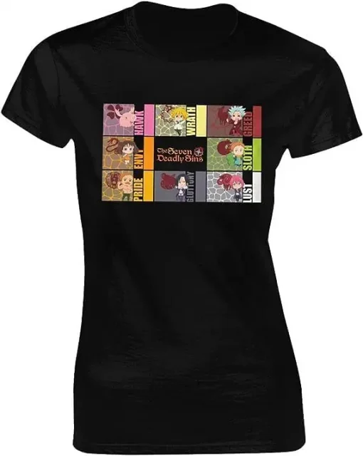 The Seven Deadly Sins T-Shirt  – Premium Anime Tee