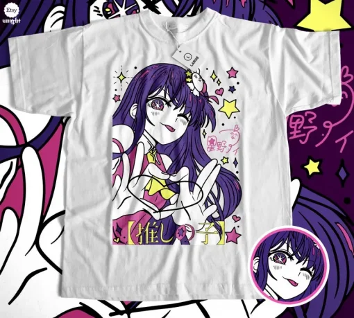 Oshi no Ko T-Shirt  – Premium Anime Tee