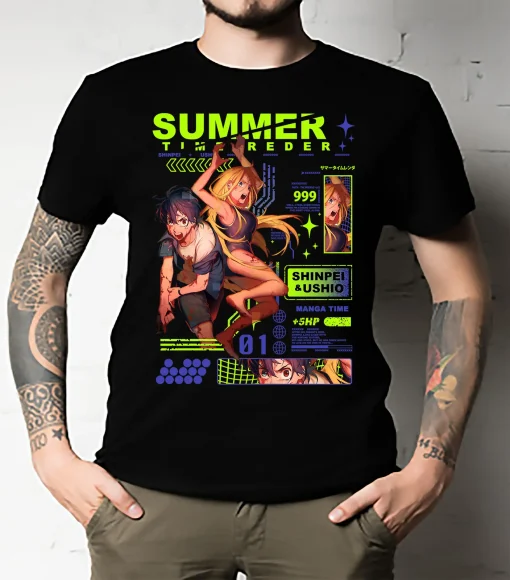 Summer Time Rendering  T-Shirt  – Premium Anime Tee