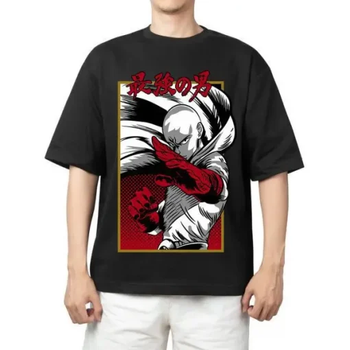 One Punch Man T-Shirt  – Premium Anime Tee