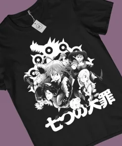 The Seven Deadly Sins T-Shirt  – Premium Anime Tee