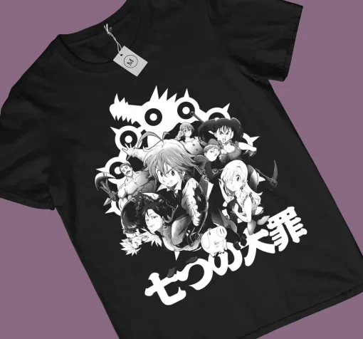 The Seven Deadly Sins T-Shirt  – Premium Anime Tee